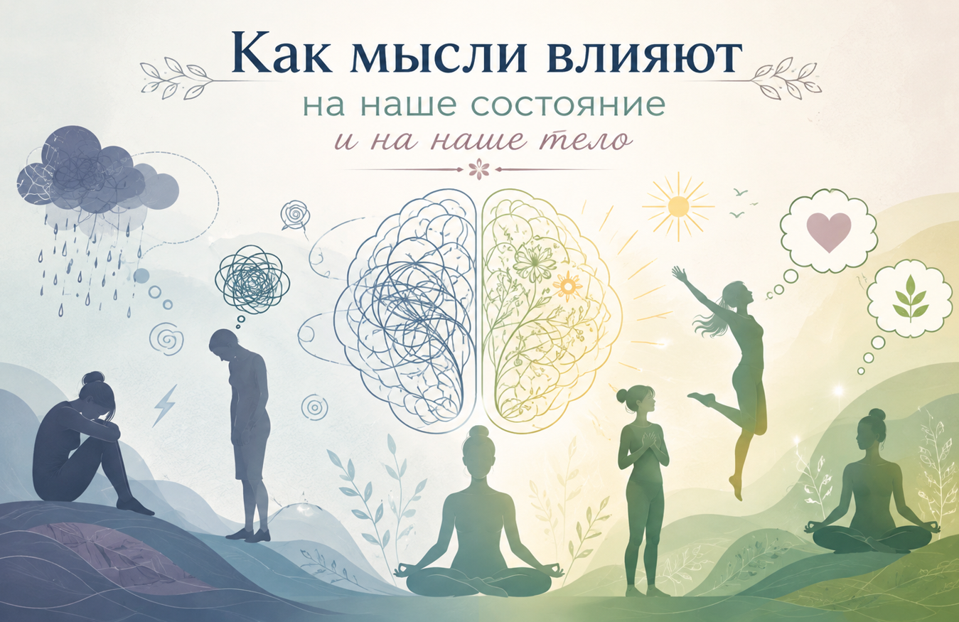 Как мысли влияют на наше состояние и тело?