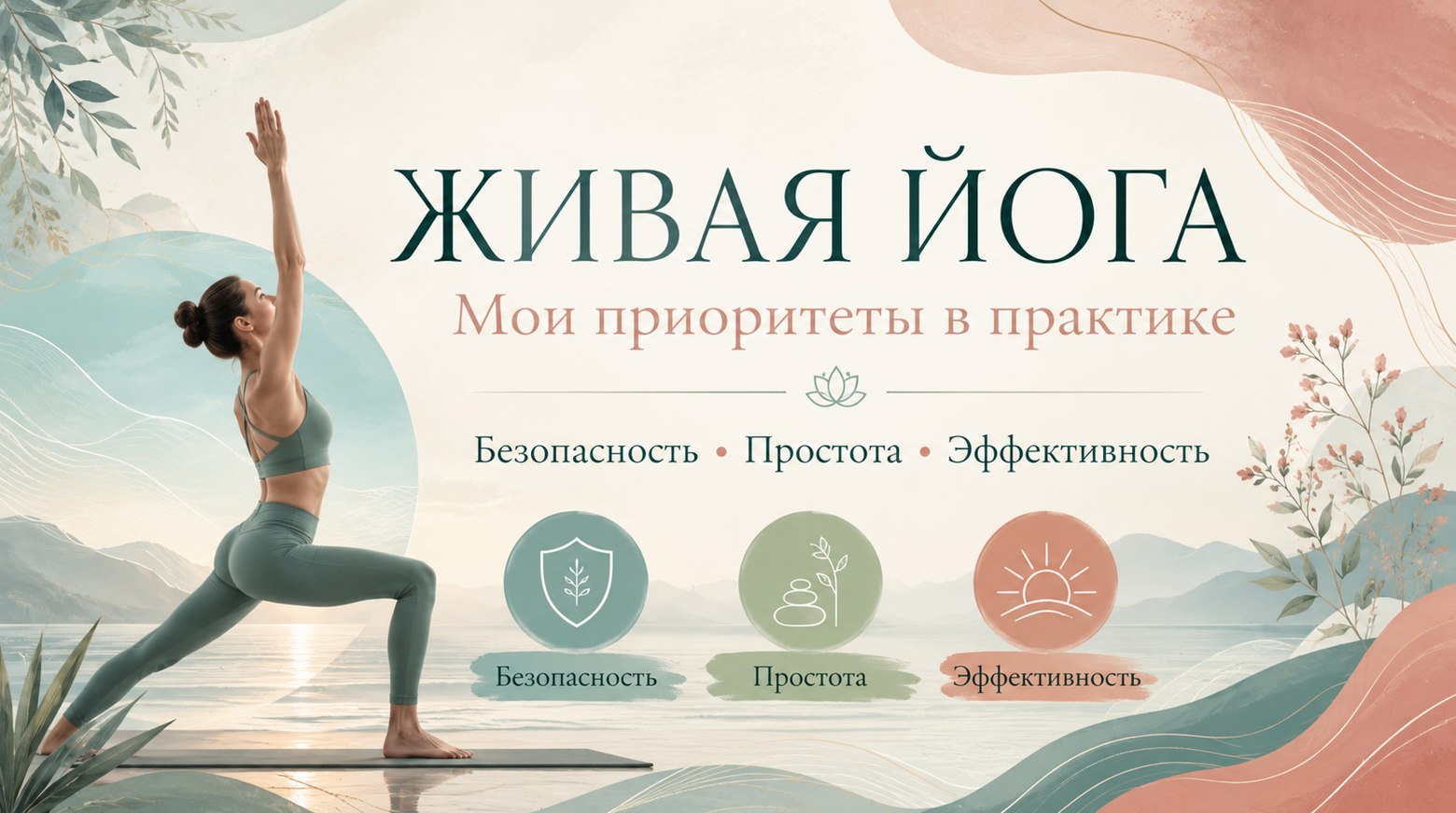 Живая йога: 3 главных принципа моей практики