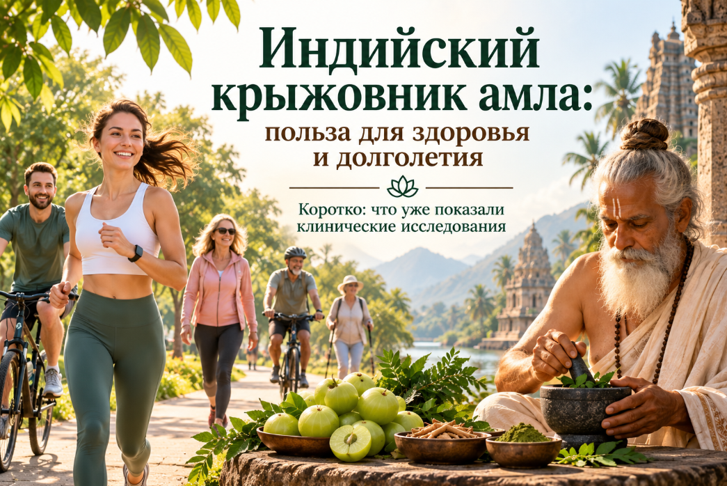 Индийский крыжовник амла: польза для здоровья и долголетия