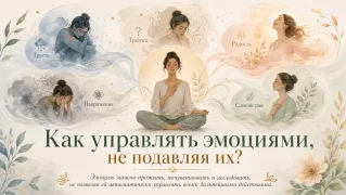 Как управлять эмоциями, не подавляя их?