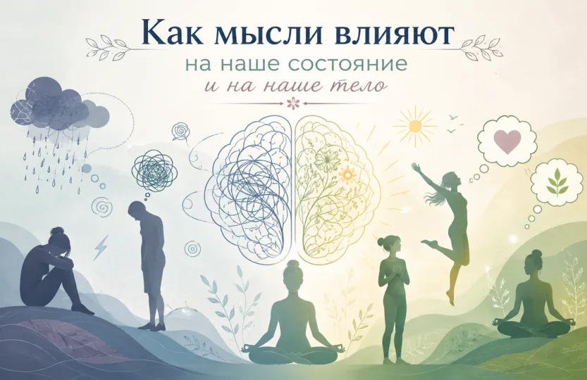 Как мысли влияют на наше состояние и тело?