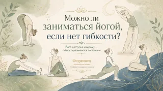 Можно ли заниматься йогой, если нет гибкости?
