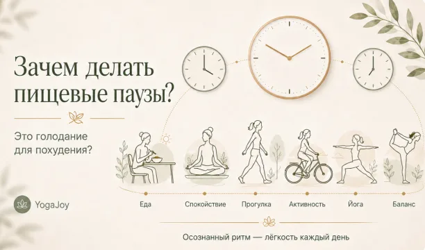 Зачем делать пищевые паузы? Это голодание для похудения?