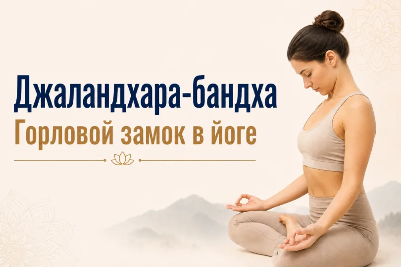 Горловой замок Джаландхара-бандха: техника, польза и применение в пранаяме
