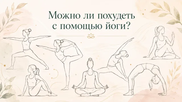 Можно ли похудеть с помощью йоги?
