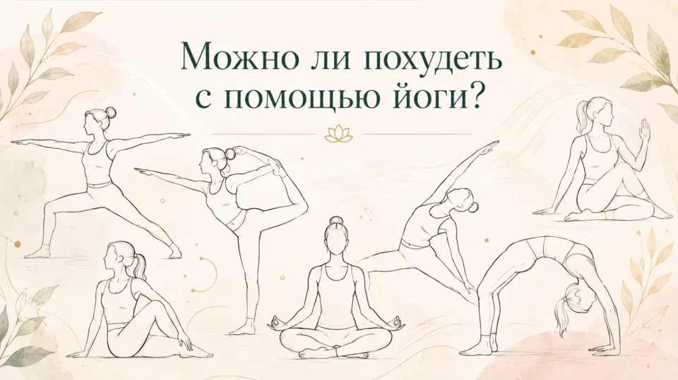 Можно ли похудеть с помощью йоги?