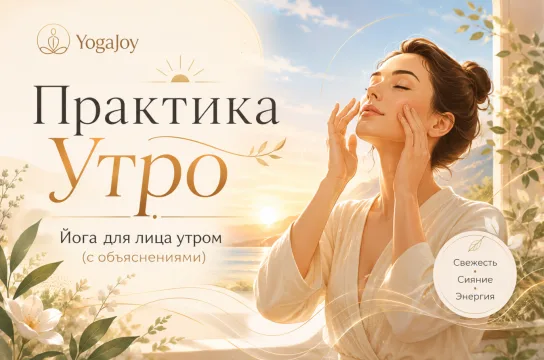 Йога для лица утром (с объяснениями)