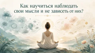 Как научиться наблюдать свои мысли и не зависеть от них?