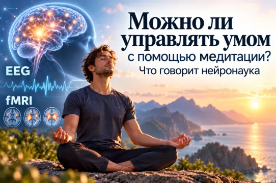 Можно ли управлять умом с помощью медитации? Что говорит нейронаука