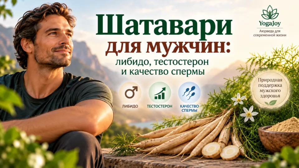 Шатавари для мужчин: либидо, тестостерон и качество спермы