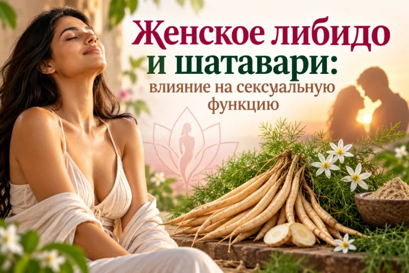 Женское либидо и шатавари: влияние на сексуальную функцию